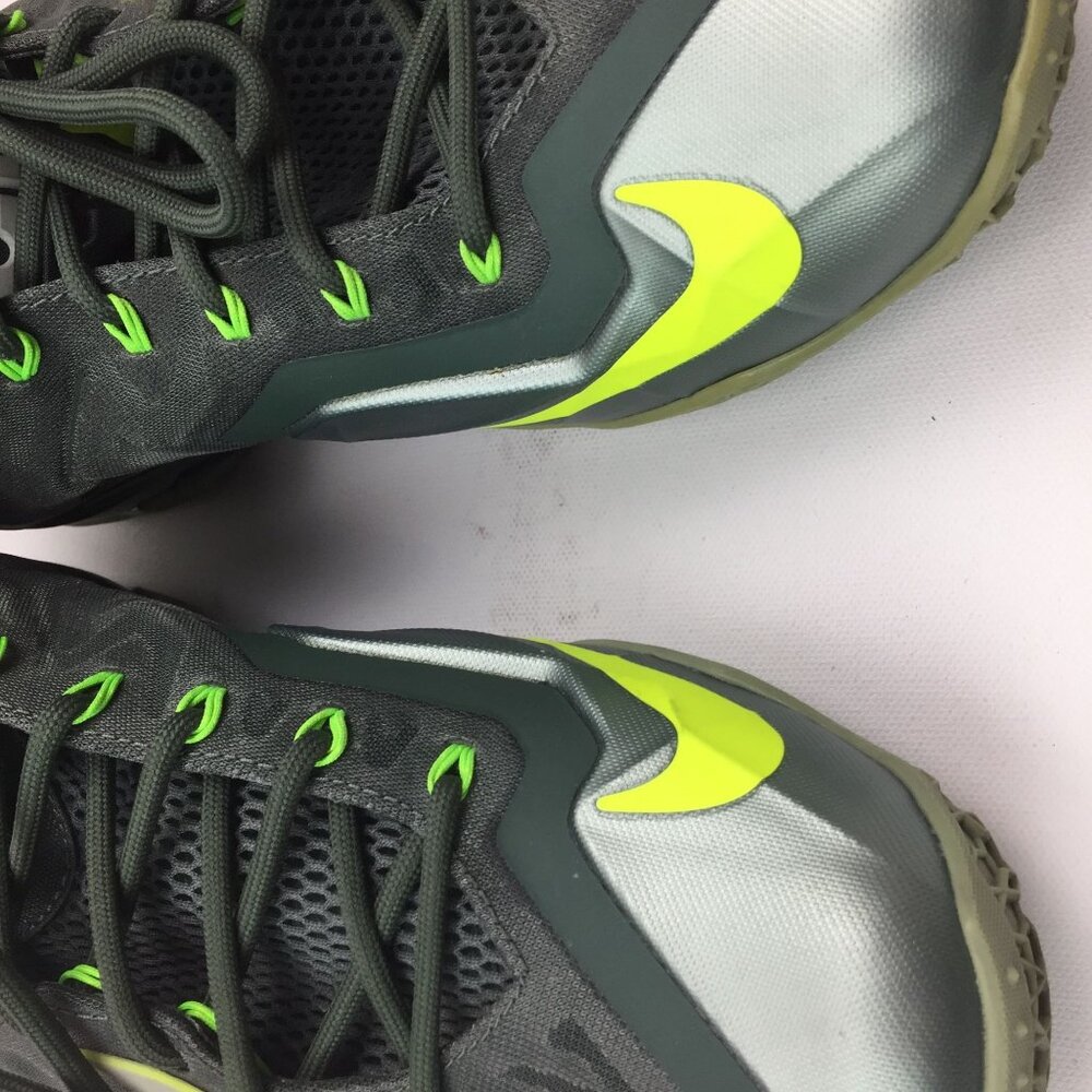 Nike Lebron James 11 XI Dunkman Sneakers 616175-300 Mica Green Sea Spray Size 9 - Picture 9 of 12